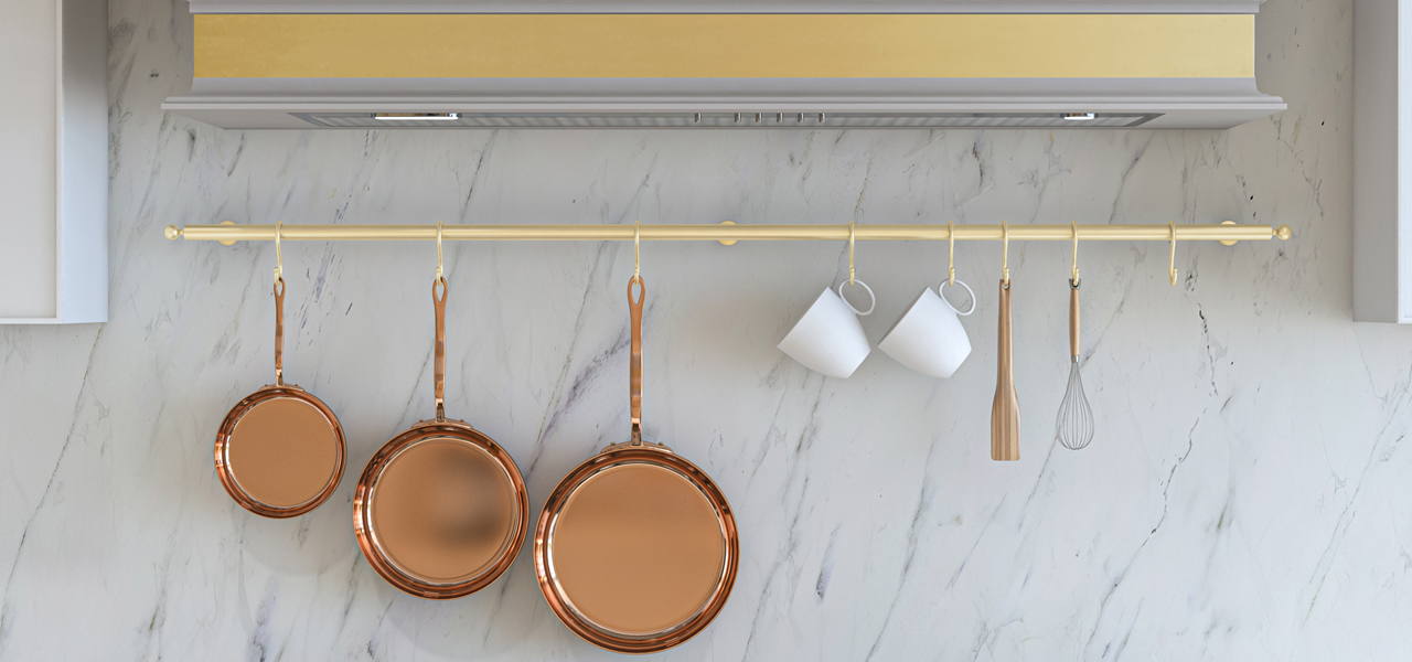 Wall Mount Heathcote Backsplash Rail Backsplash Rails