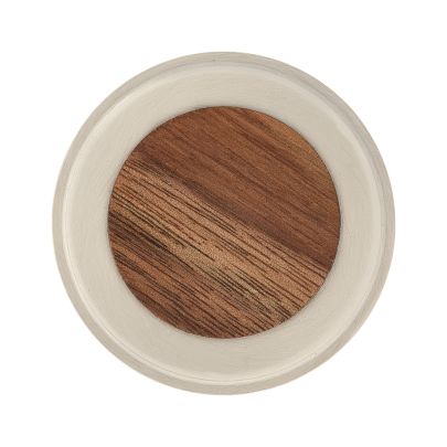 Walnut Wood and Brushed Nickel(Finish ID : 104)