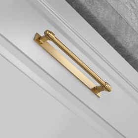 Belvedere Bar pull with back plate