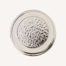 Hand Peened Hammered over Polished Nickel Finish Swatch(Finish ID : 12-8)