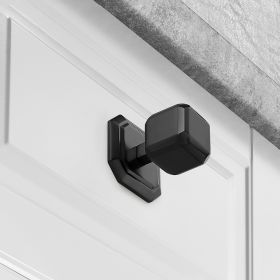 Wright Perla Knob with Square Backplate
